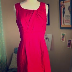 Classy, classic red dress